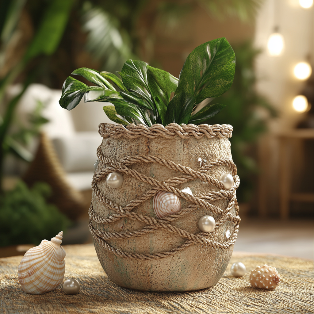 vaso com planta