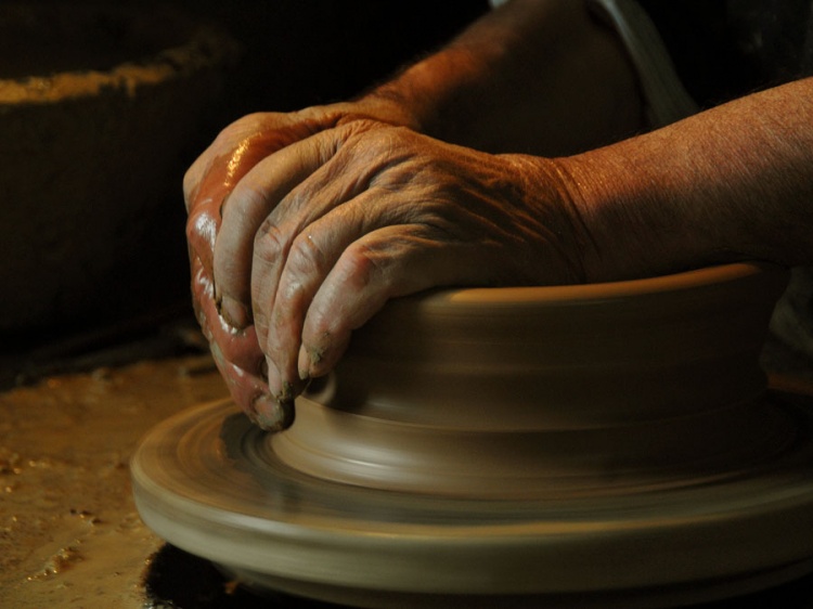 vaso de cerâmica moderno