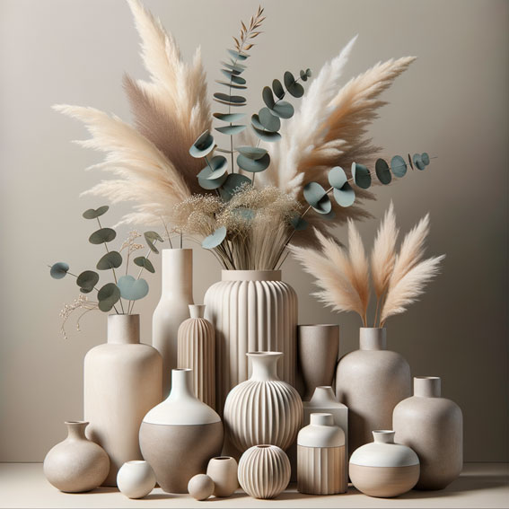 vaso para decoração