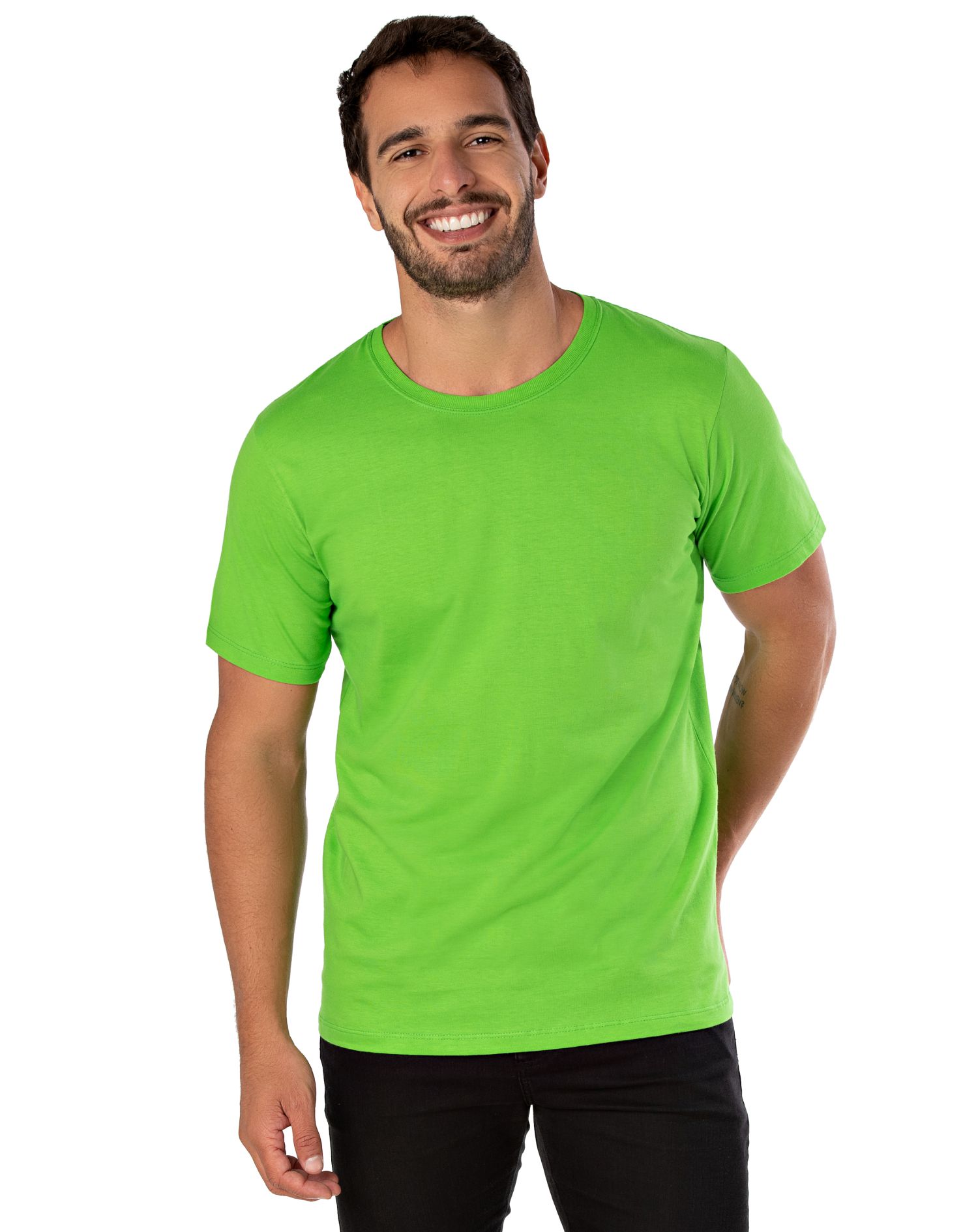 verde limão em tecidos