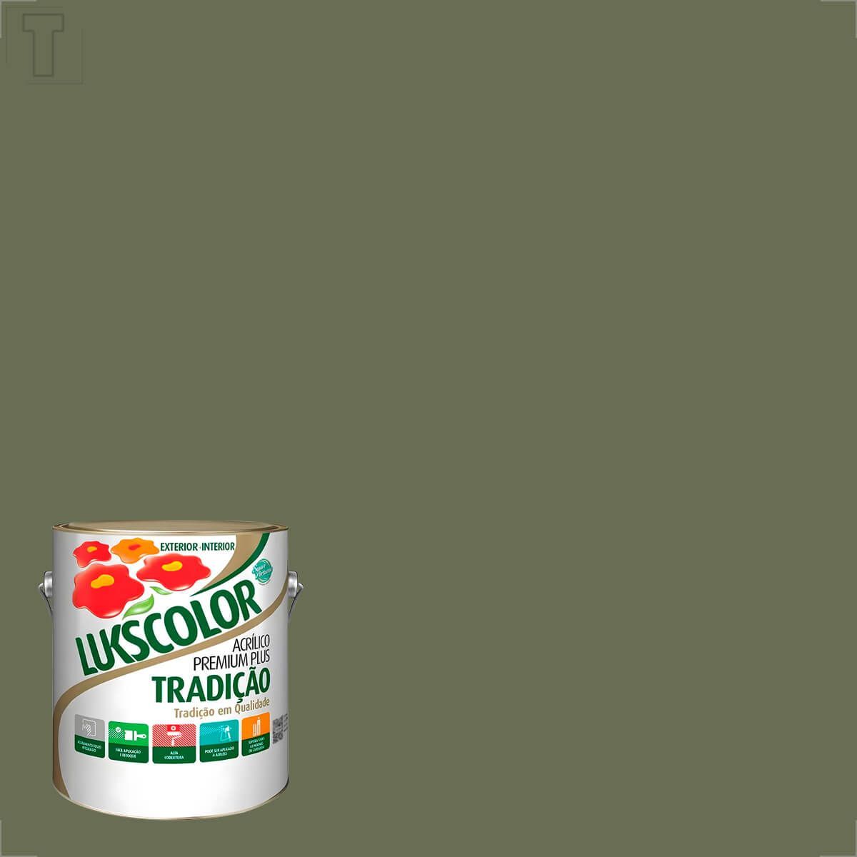 verde musgo na decoração