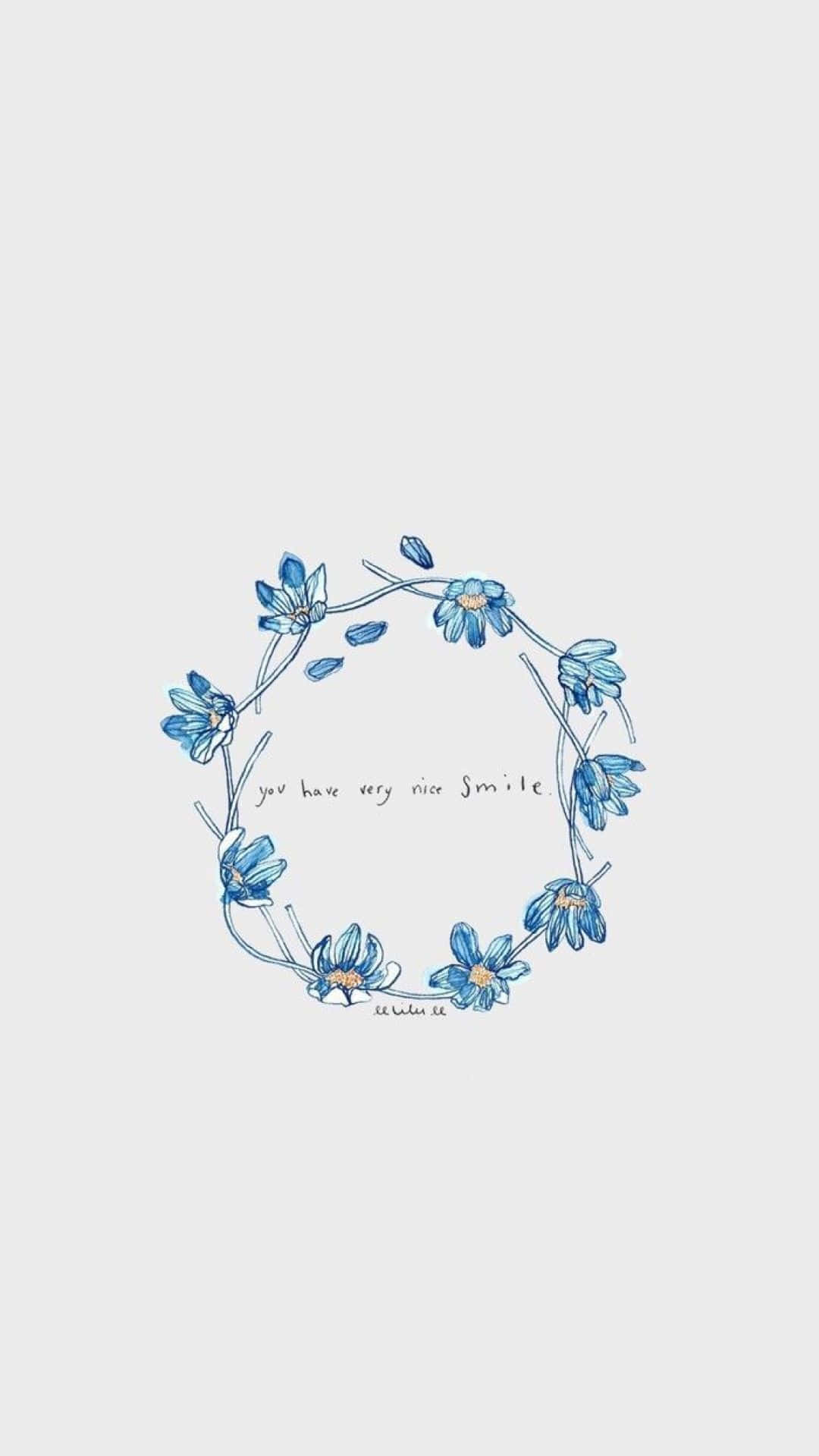 wallpaper azul bebê aesthetic