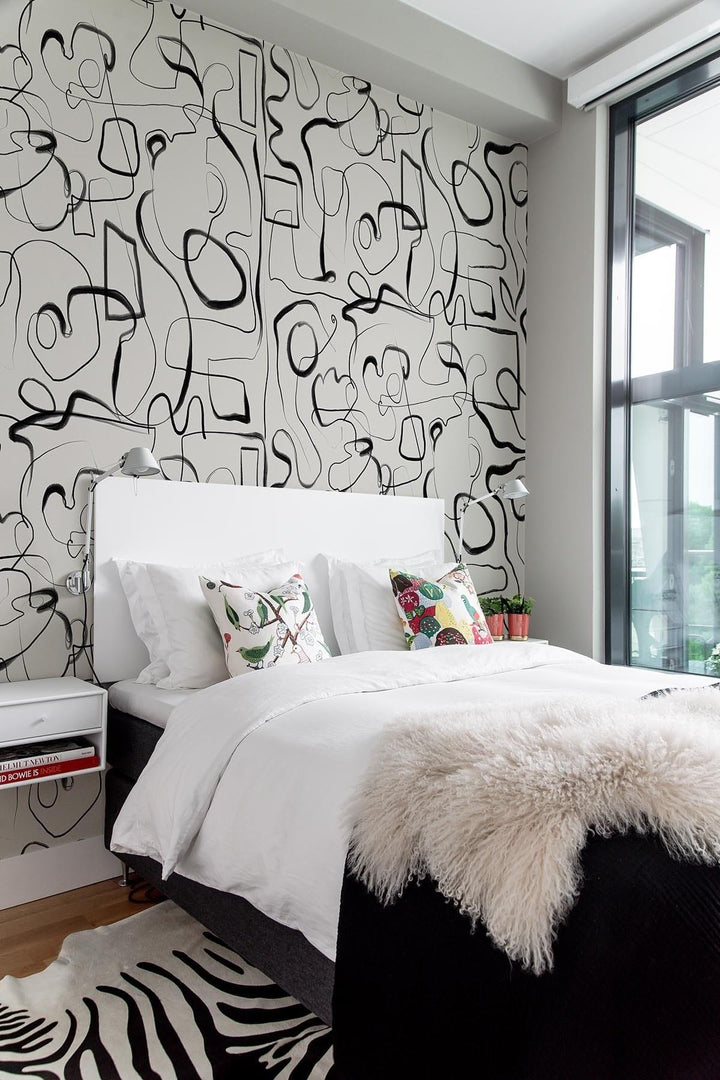 erros comuns ao escolher papel de parede preto e branco