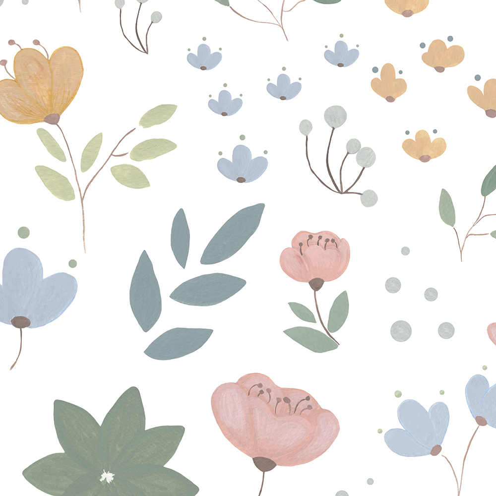 wallpaper flores desenho