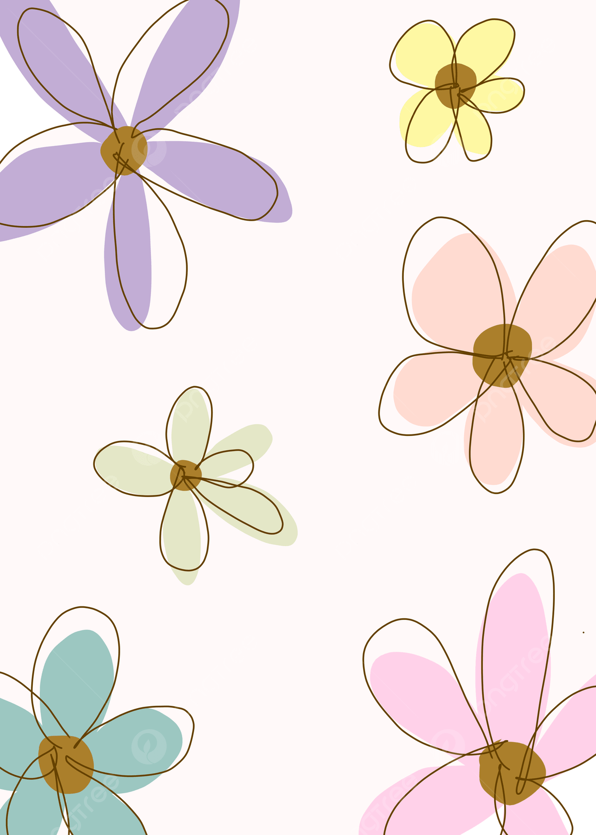 erros comuns ao escolher papel de parede flor desenho