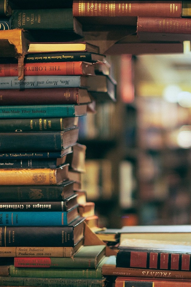 papel de parede celular livros