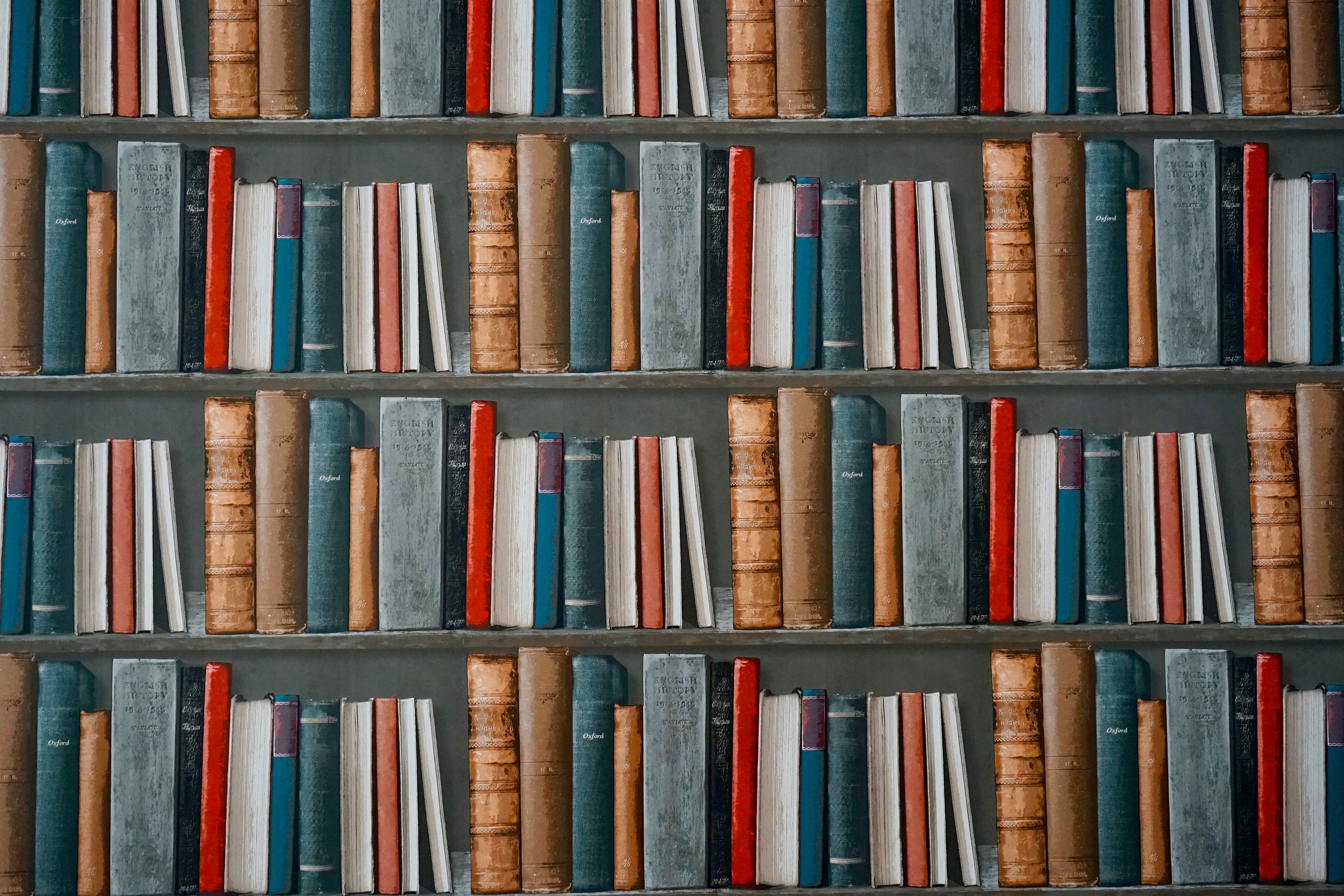 aesthetic book wallpaper