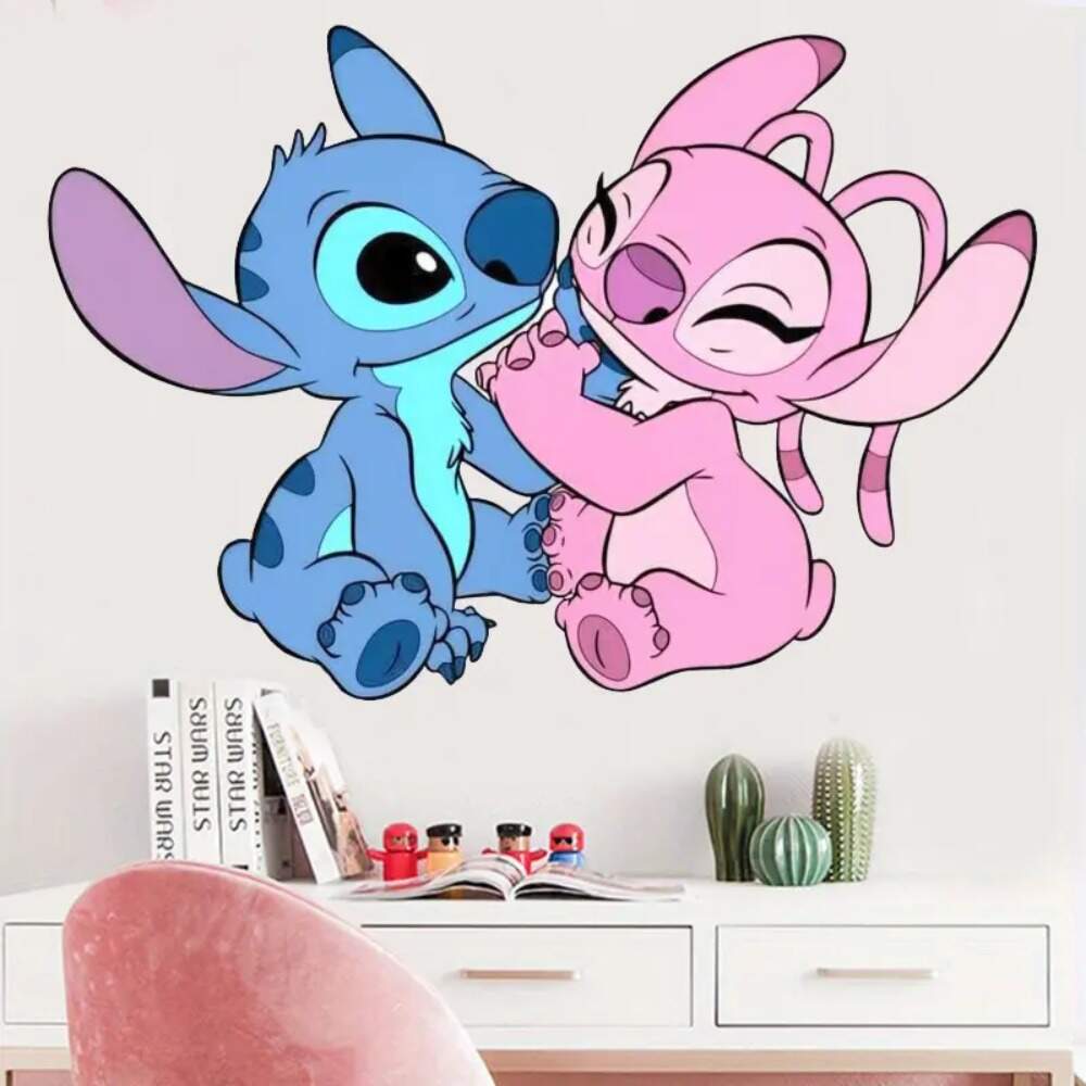 stitch rosa wallpaper hd