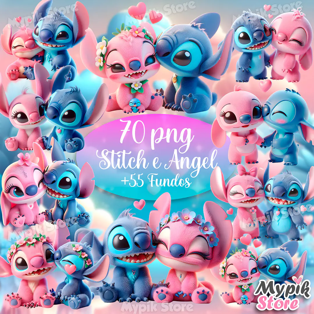 stitch rosa wallpaper 4k