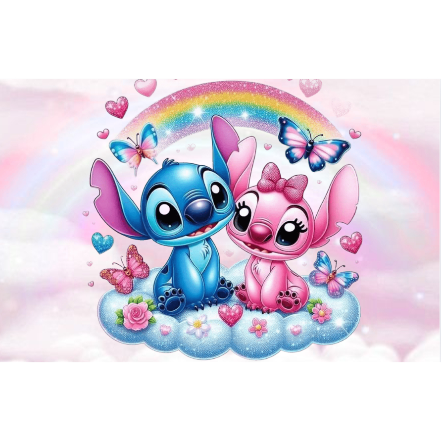 stitch rosa wallpaper hd