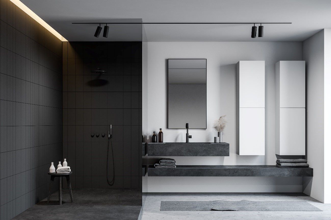 lavabo preto