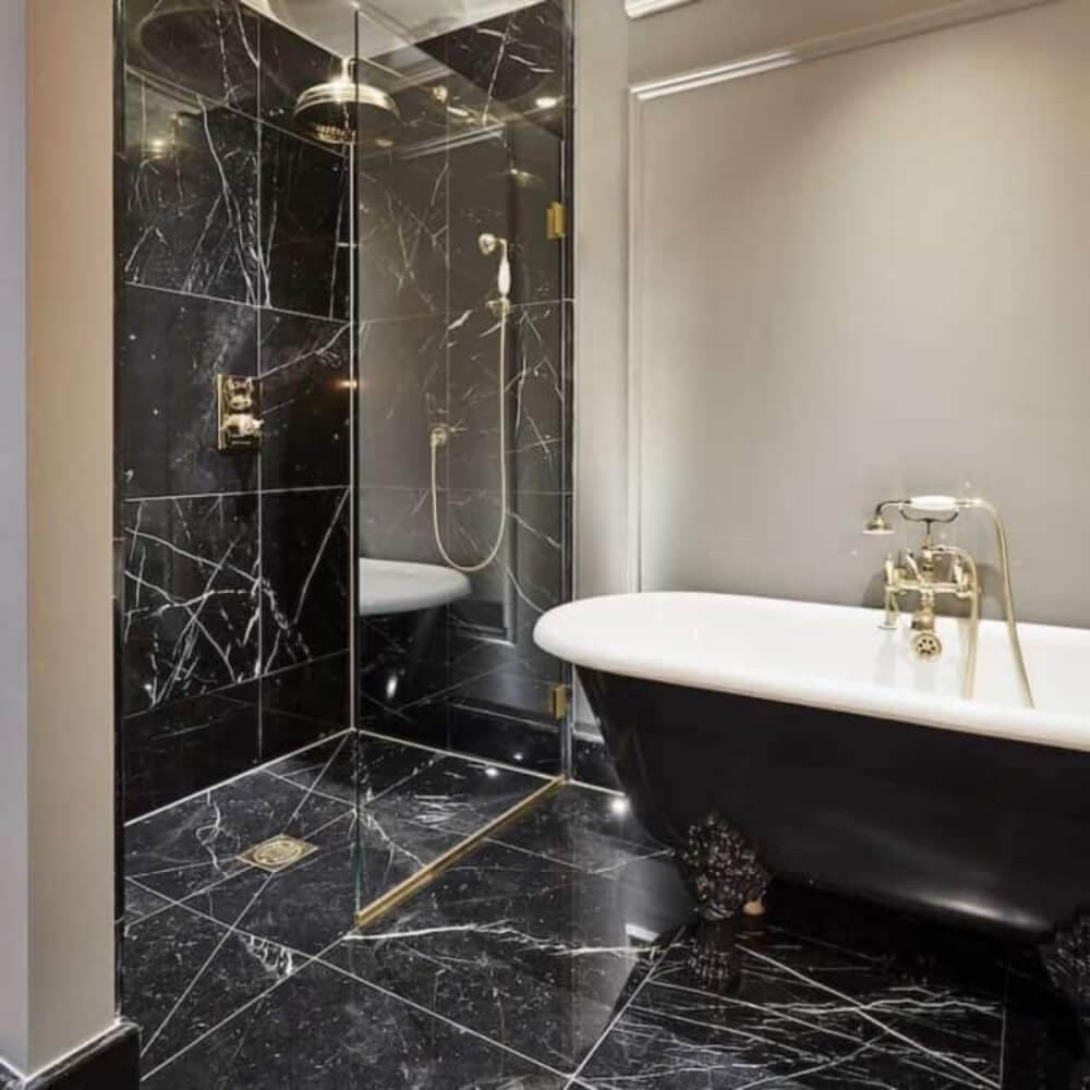 lavabo preto