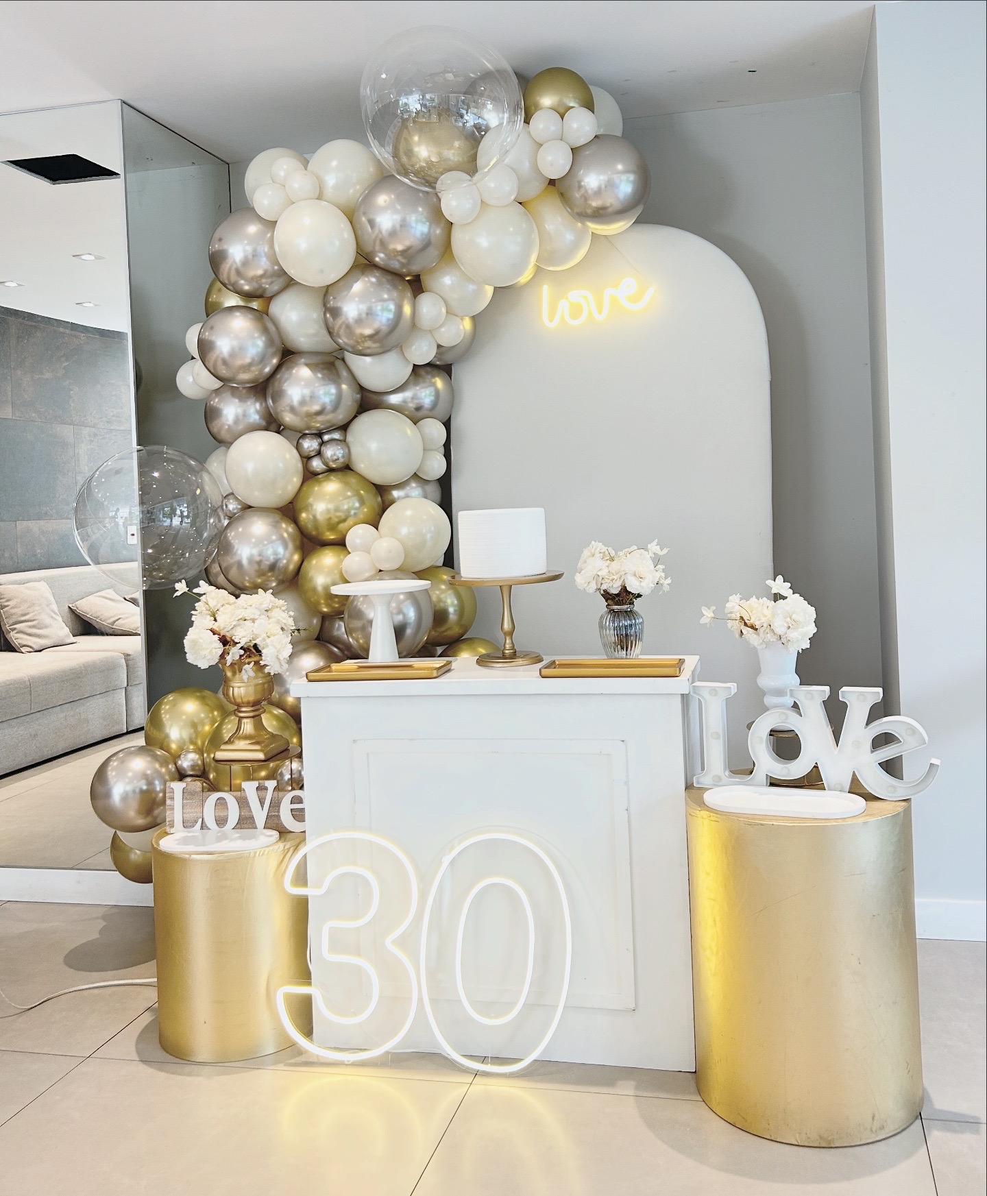 inspiração decoração aniversário de casamento