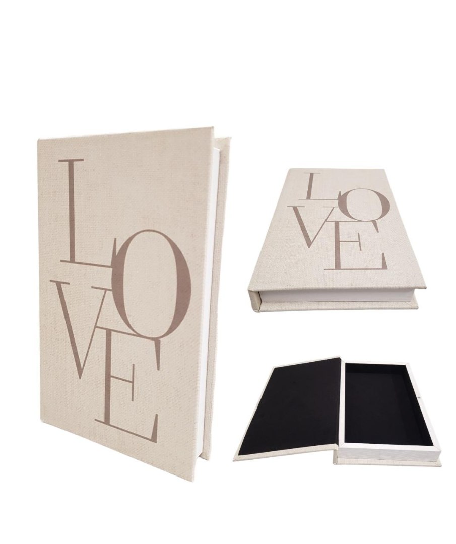 kit caixa livro decorativa