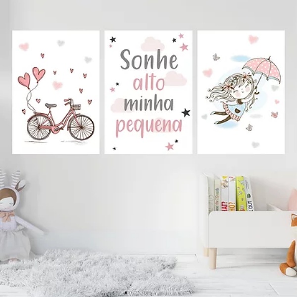 arte de parede floral