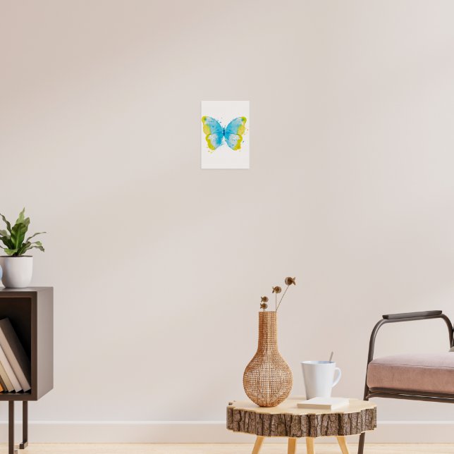 pôster floral para quarto