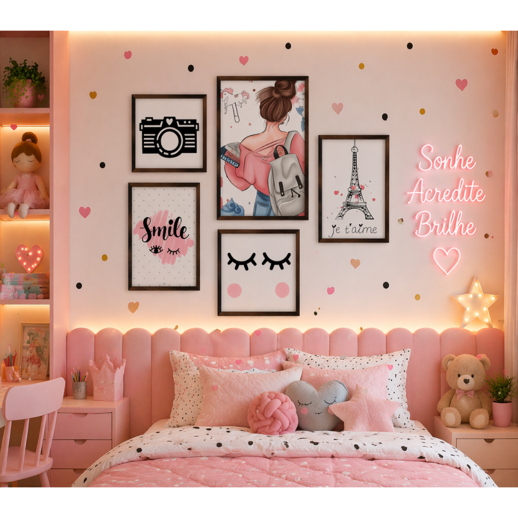 kit quadros feminino