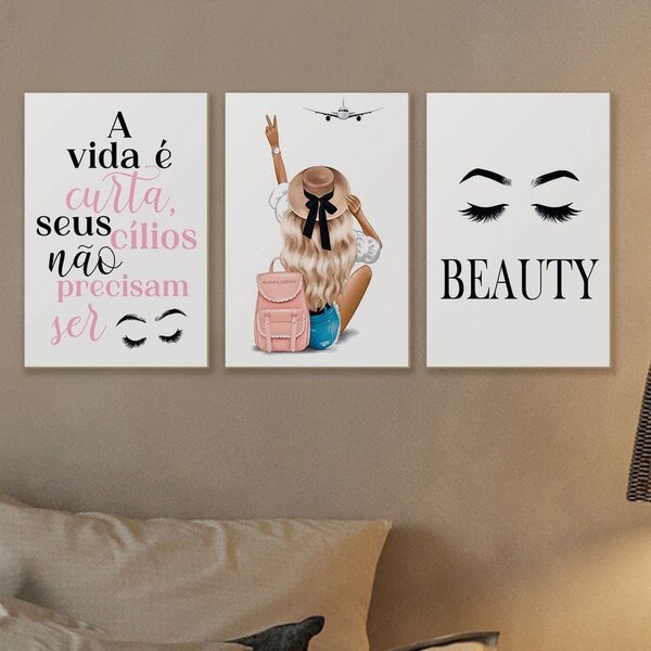 nicho decorativo quarto feminino