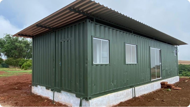 residência modular metálica
