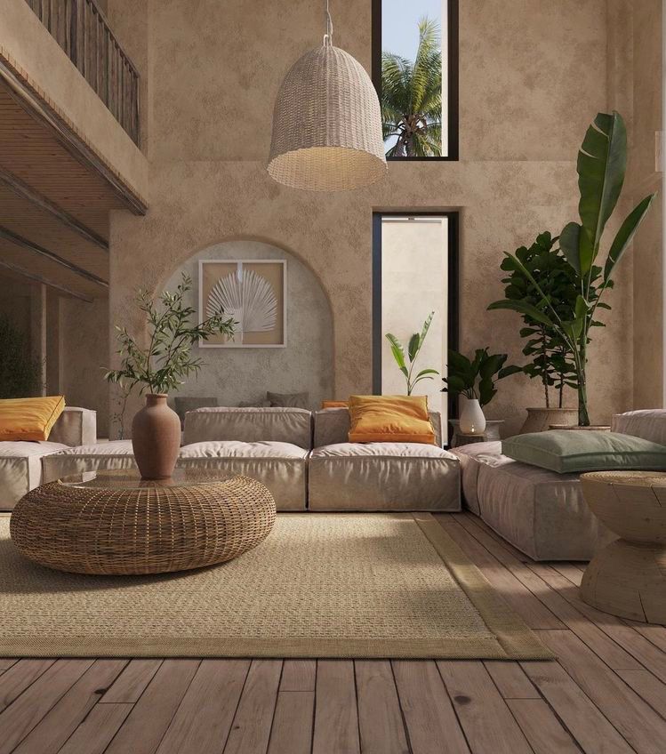 iluminação boho chic