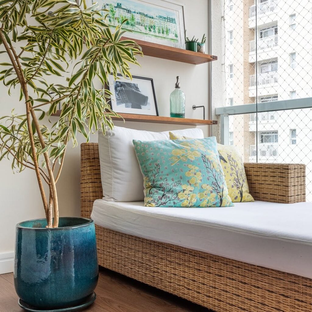 decoração com plantas para fotos instagram