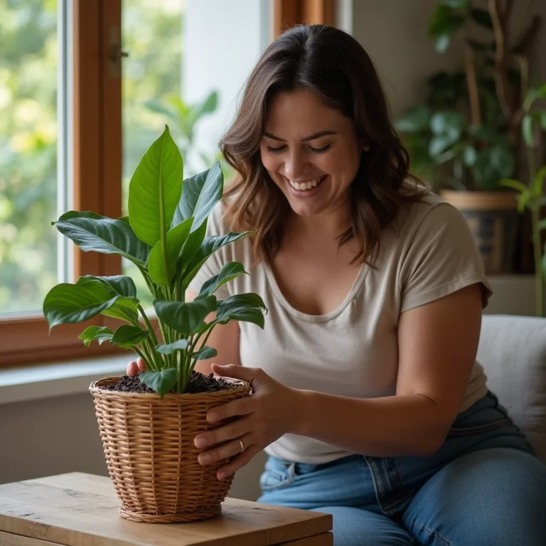plantas que combinam com almofadas coloridas