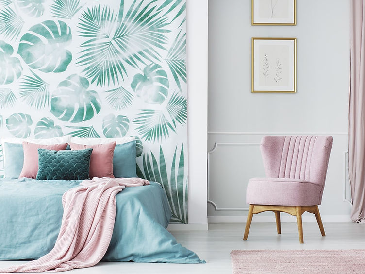 decoração barata com pôsteres