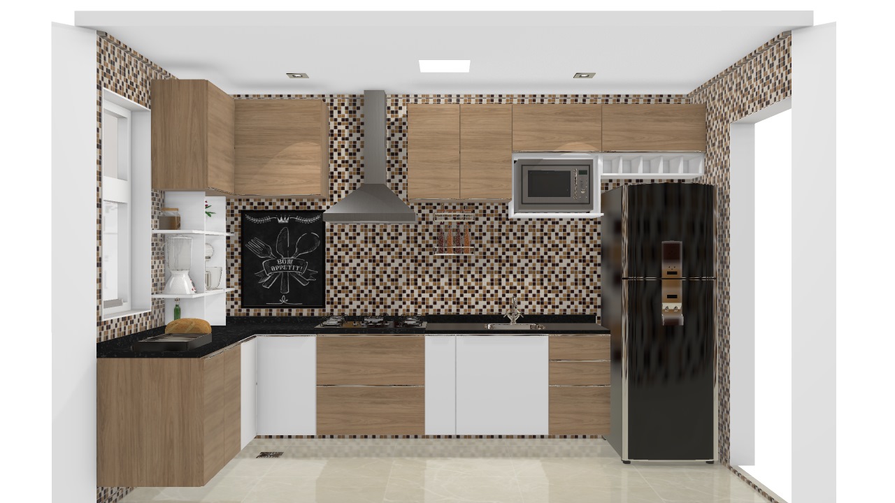 cozinha duas cores armários