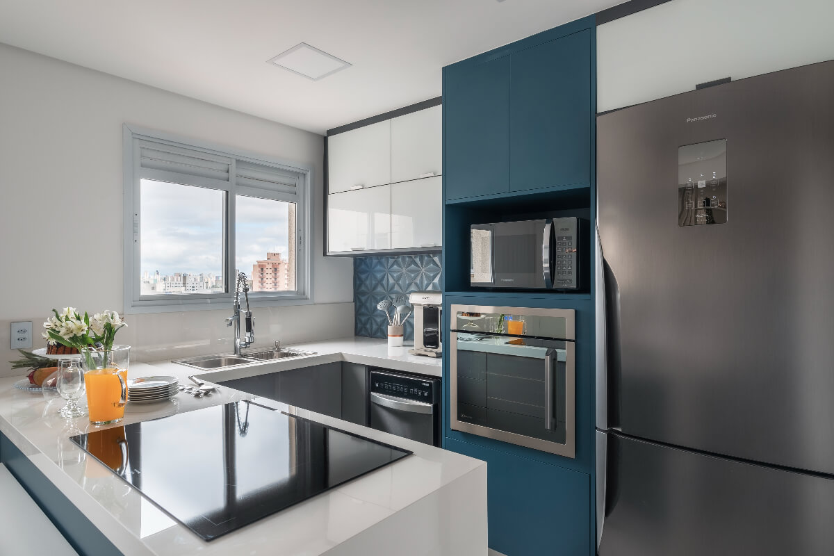 decoração cozinha apartamento pequeno