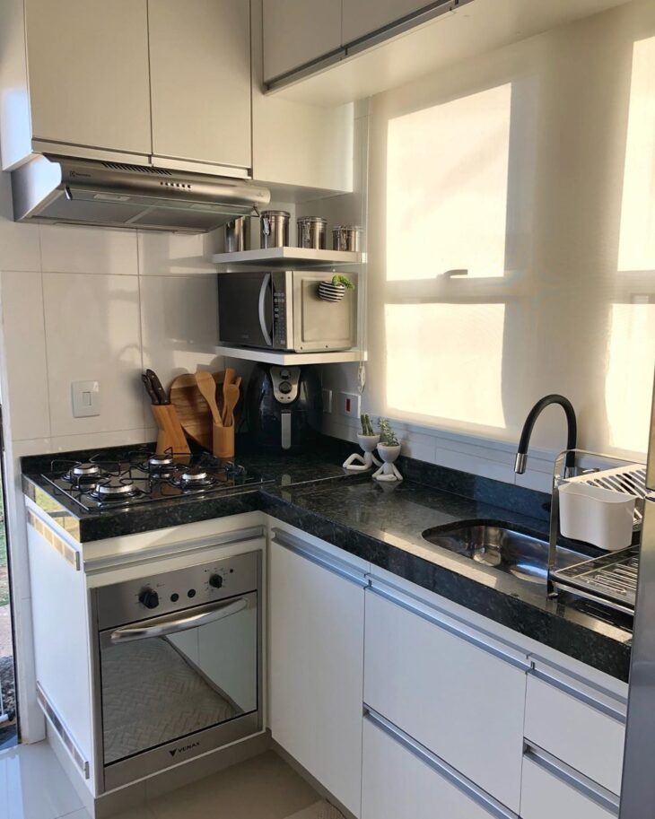 decoração cozinha apartamento pequeno