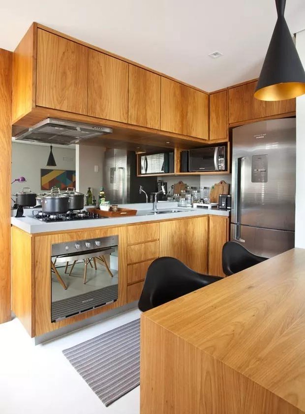 móveis para cozinhas compactas