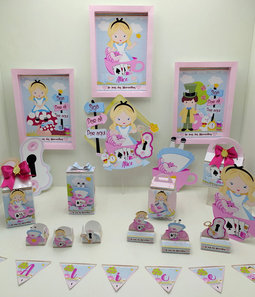 festa alice no país das maravilhas barata