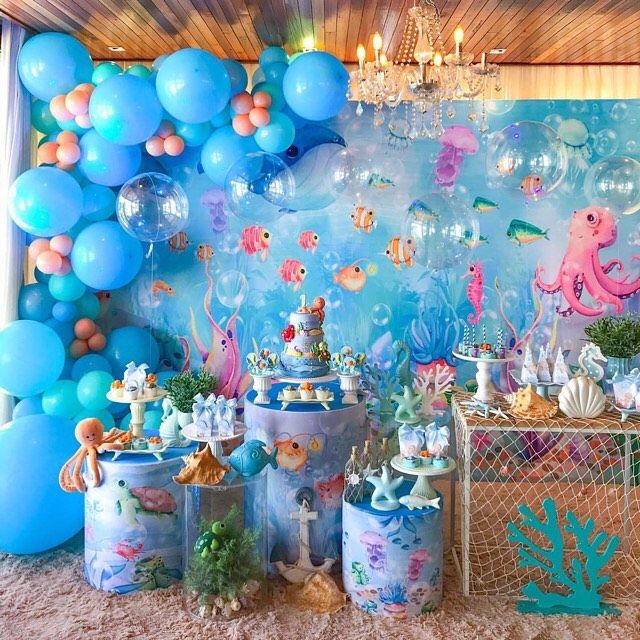 festa fundo do mar