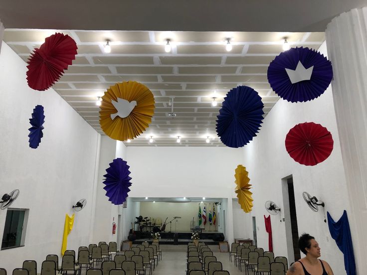 ideias decoração culto quadrangular