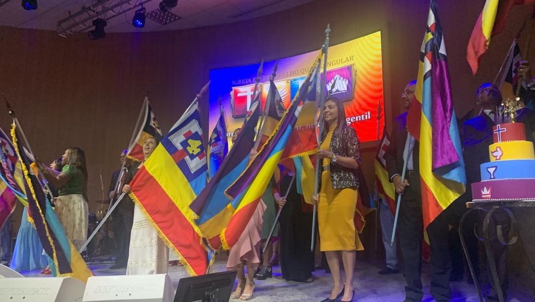 decoração aniversário ministério de jovens IEQ