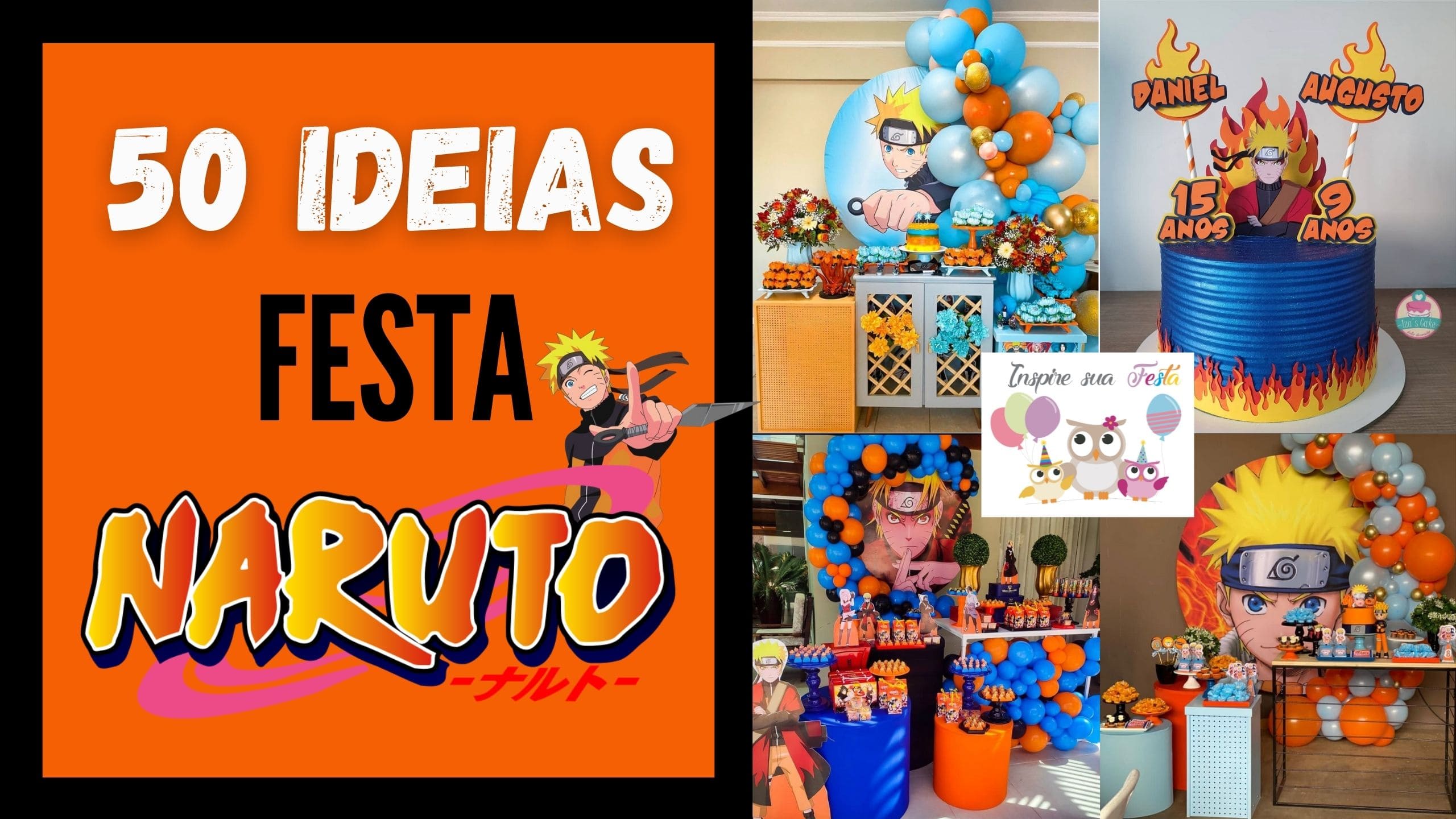 decoração naruto diy