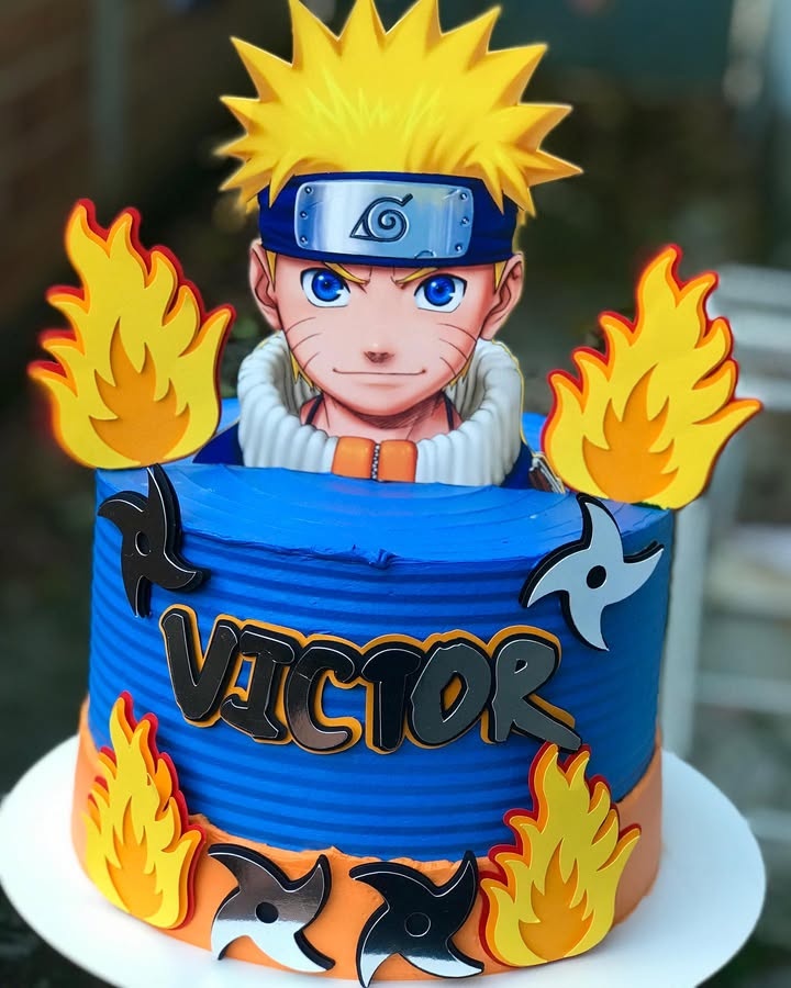decoração festa infantil naruto