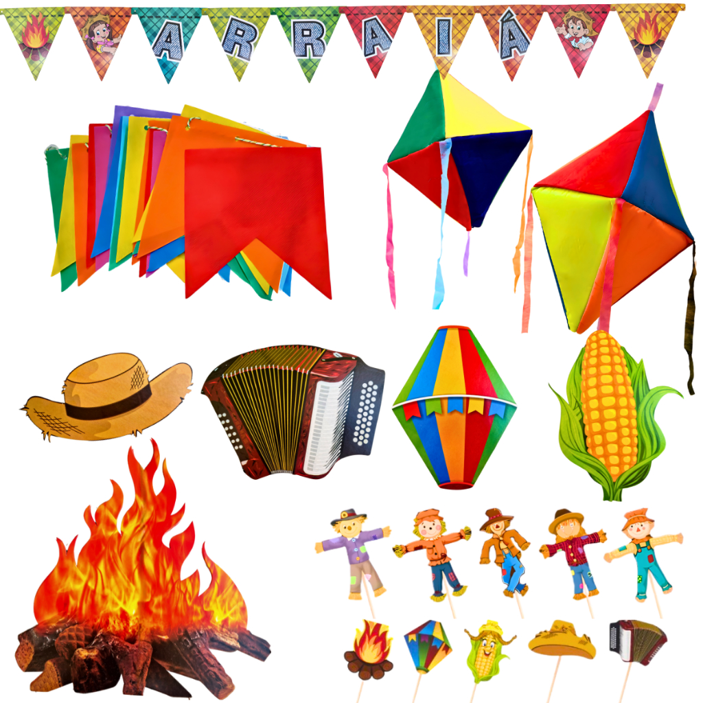 mesa principal festa junina