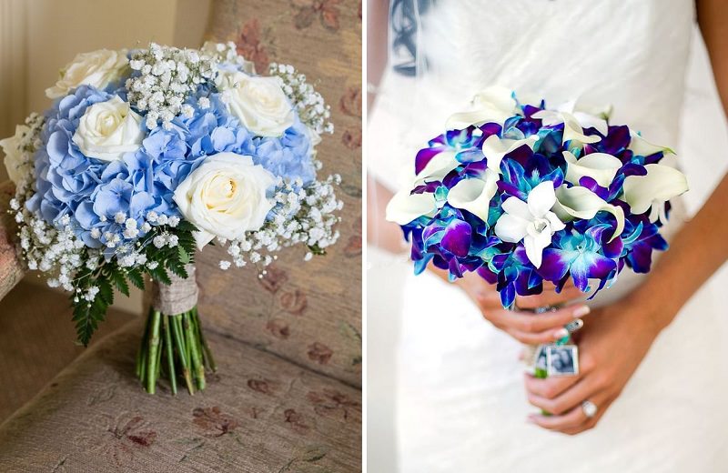 como usar azul e branco na decoração