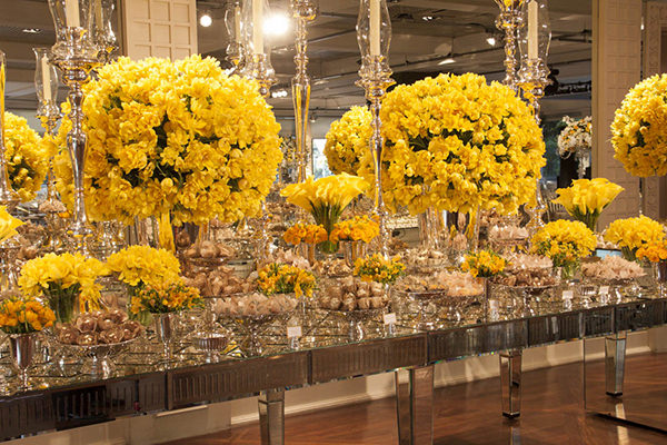 ideias decoração bodas de ouro diy