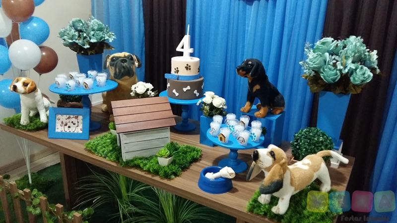 festa tema patrulha canina decoração