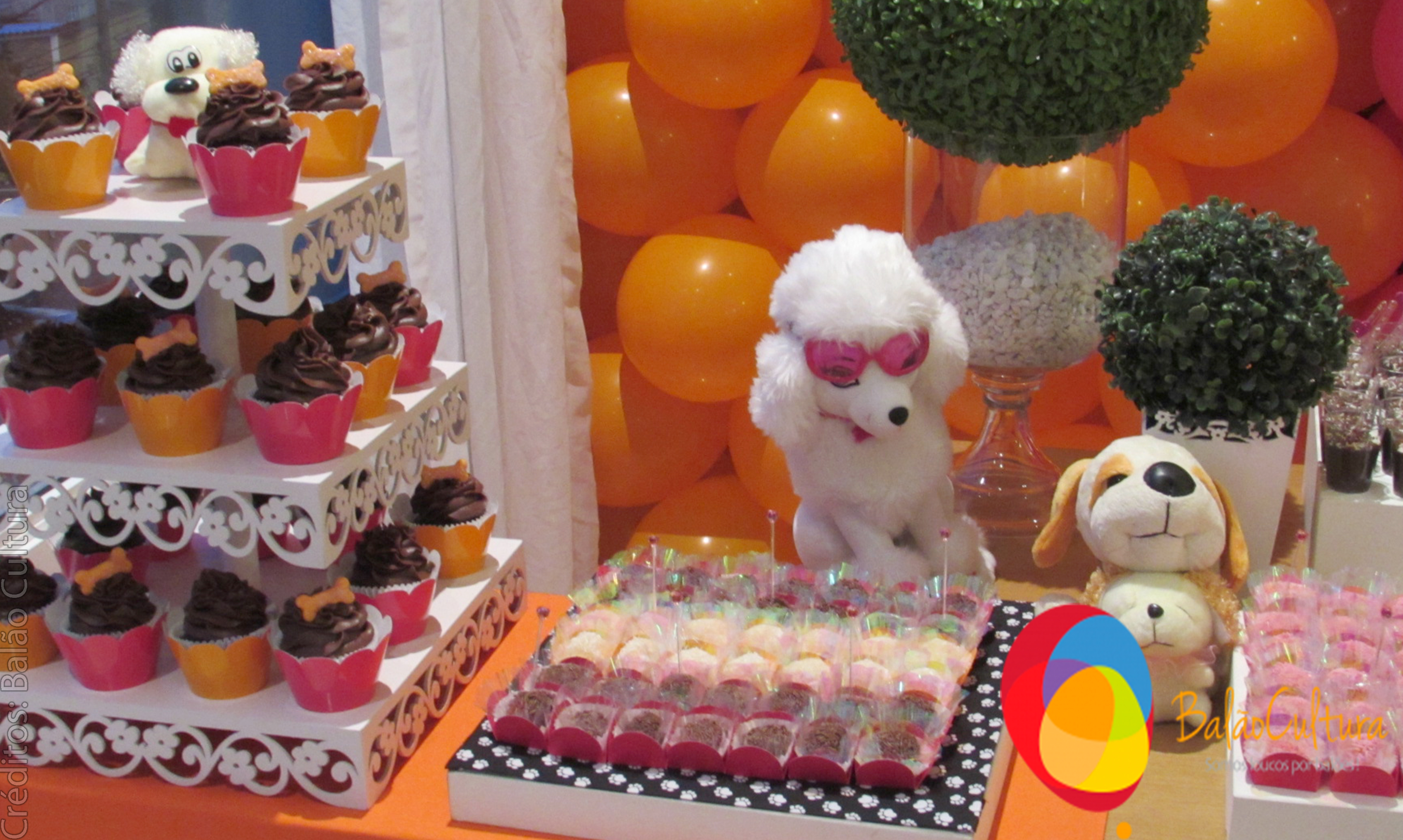 decoração festa pet infantil