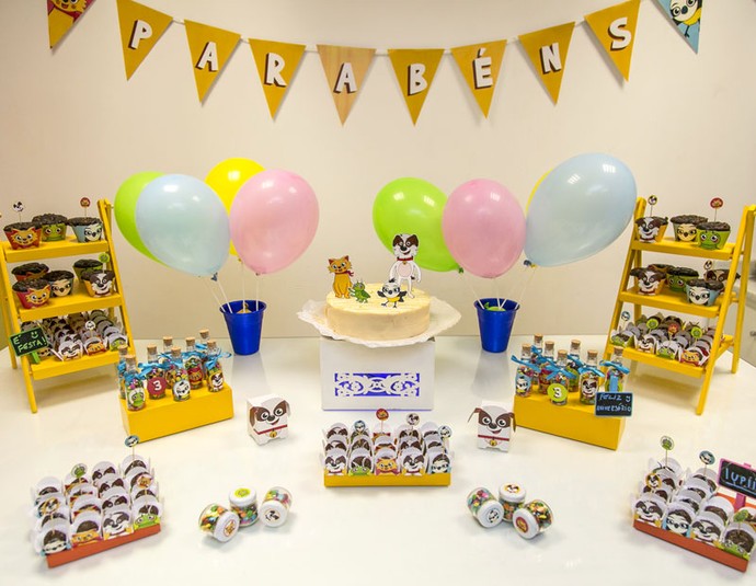 festa de cachorro para crianças