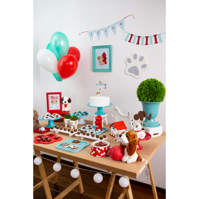 artigos para festa tema cachorrinho