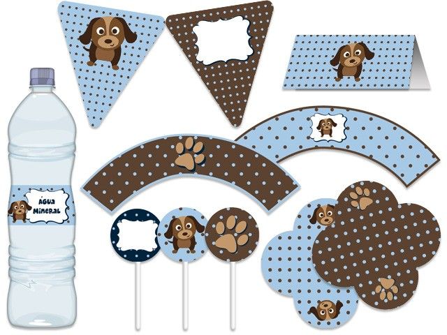 decoração aniversário cachorrinho