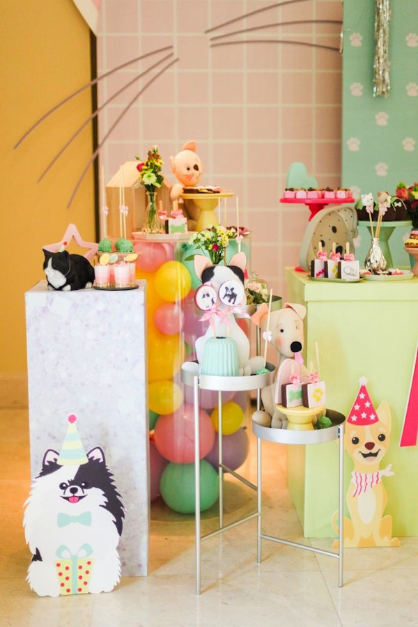 festa tema patrulha canina decoração