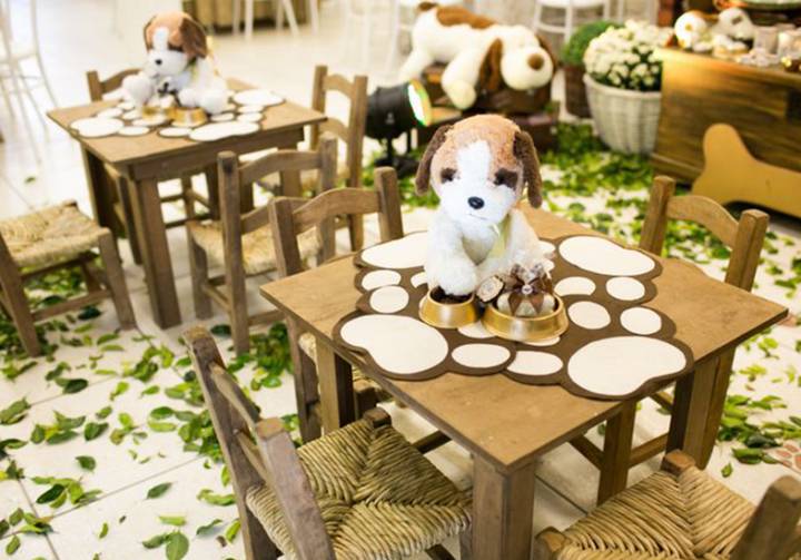 doces decorados festa cachorrinho