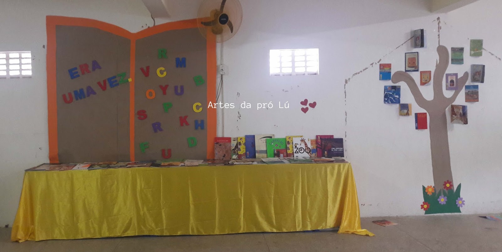 cantinho da leitura sala de aula criativo
