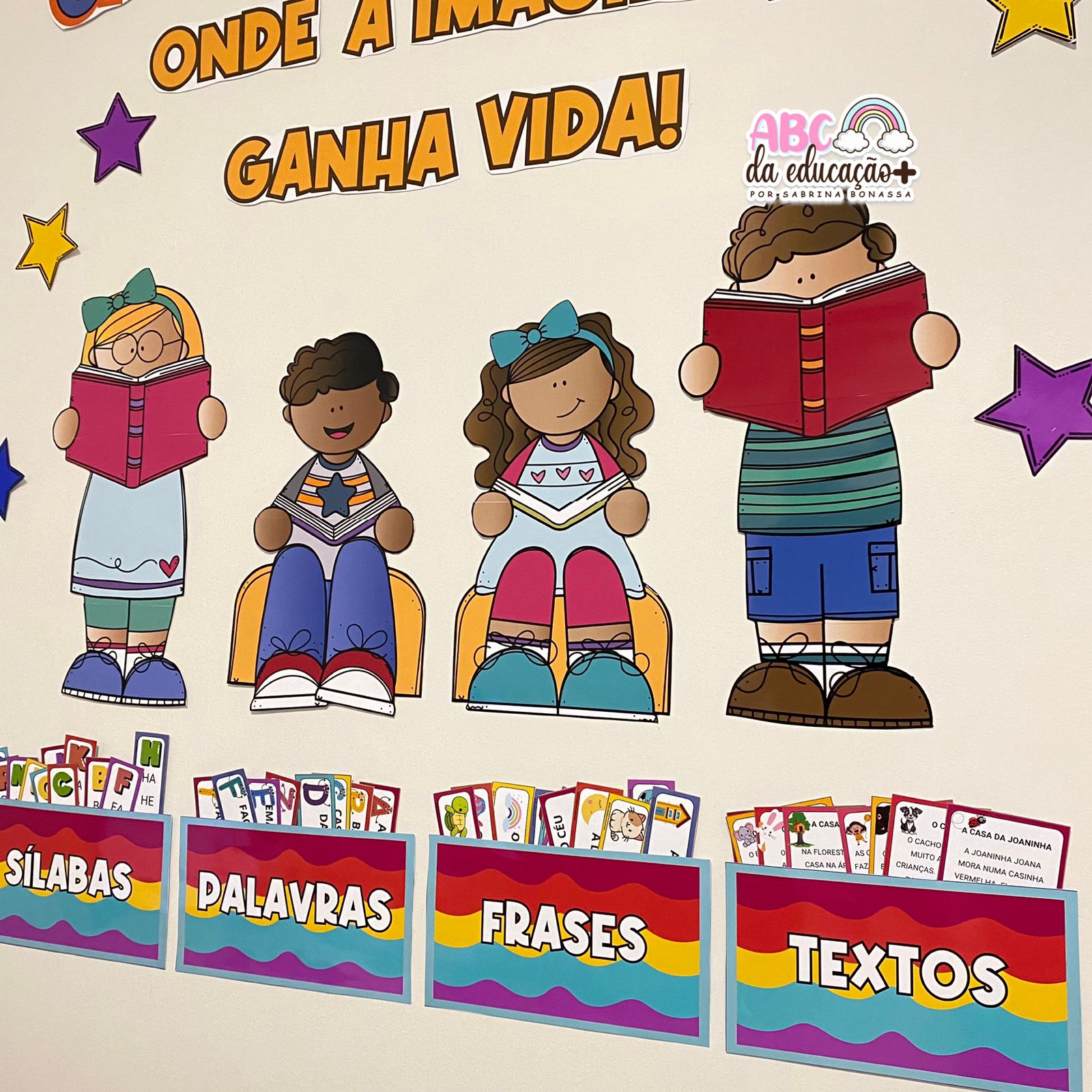 como fazer cantinho da leitura na sala de aula