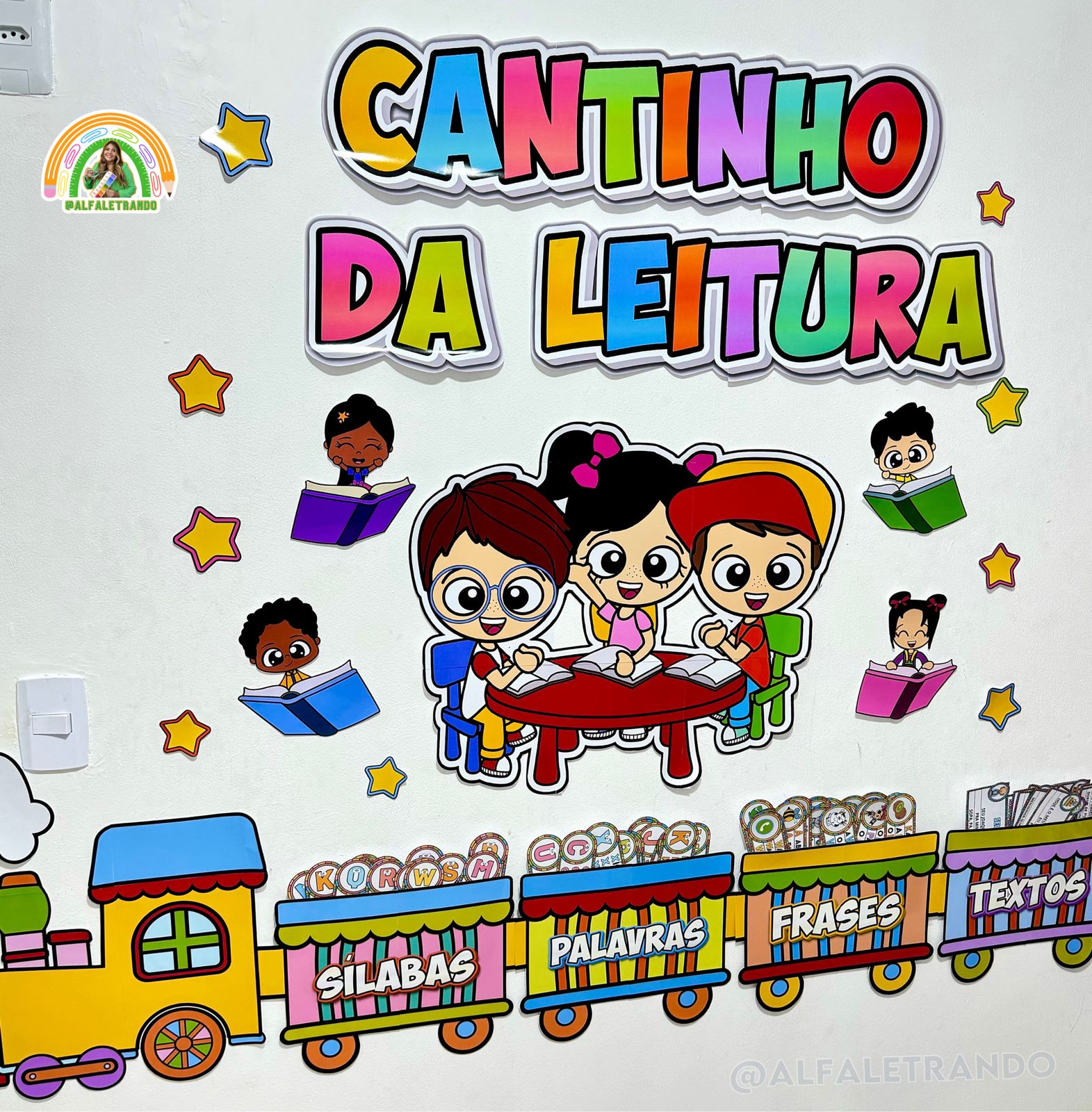 ideias cantinho da leitura para professores